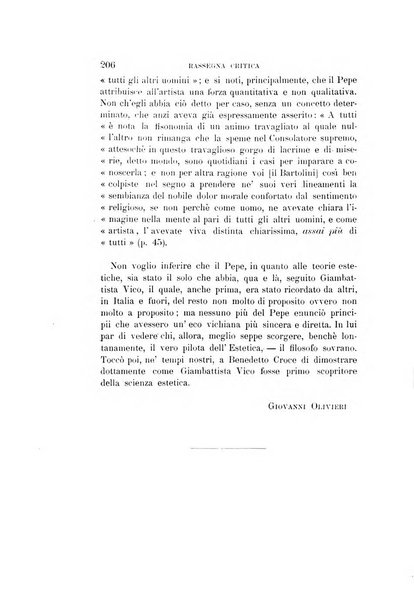 Rassegna critica della letteratura italiana