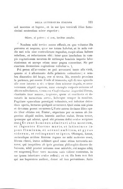 Rassegna critica della letteratura italiana