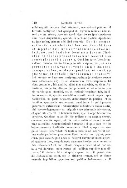 Rassegna critica della letteratura italiana