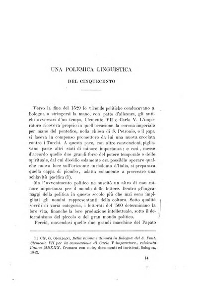 Rassegna critica della letteratura italiana