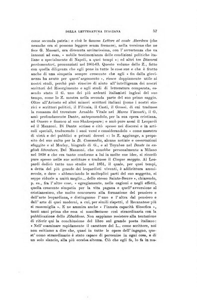 Rassegna critica della letteratura italiana