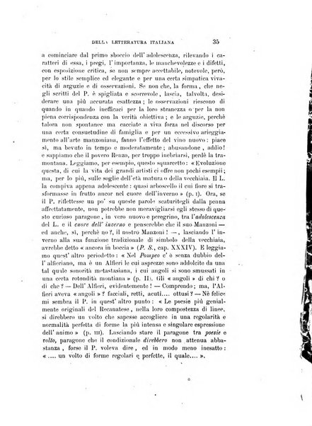 Rassegna critica della letteratura italiana