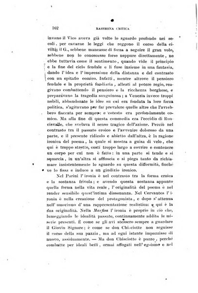 Rassegna critica della letteratura italiana