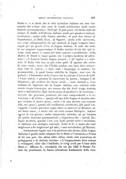 Rassegna critica della letteratura italiana