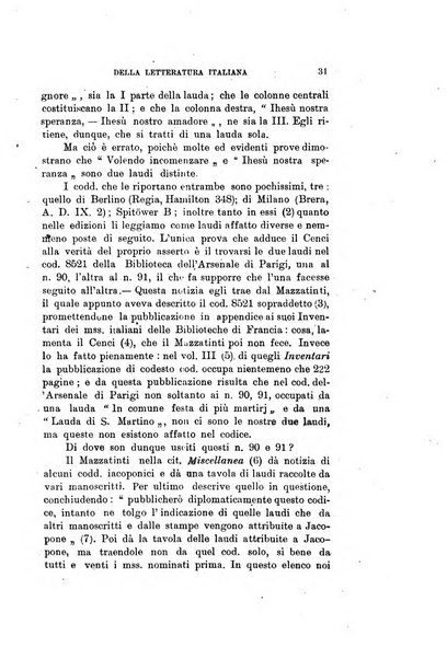 Rassegna critica della letteratura italiana