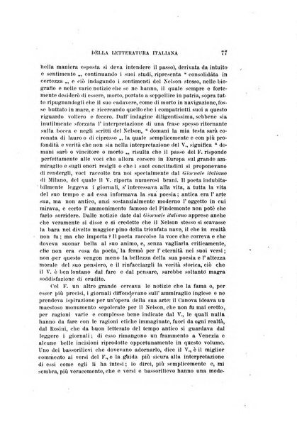 Rassegna critica della letteratura italiana