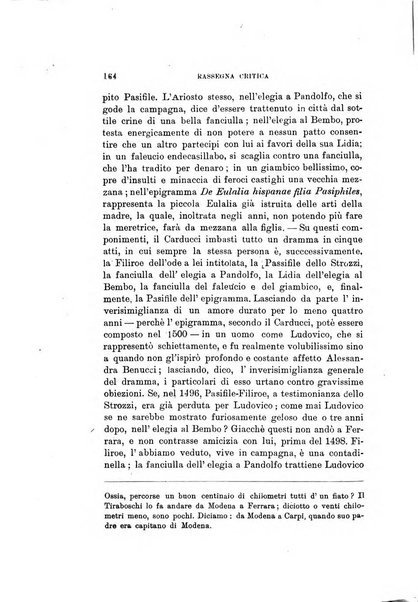 Rassegna critica della letteratura italiana