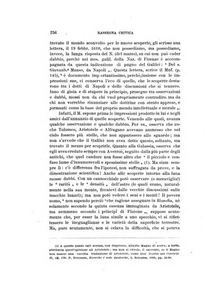 Rassegna critica della letteratura italiana