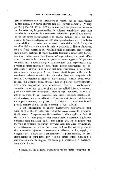 Rassegna critica della letteratura italiana