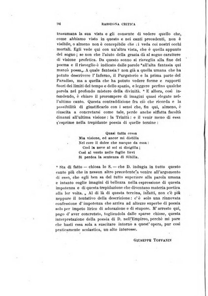 Rassegna critica della letteratura italiana