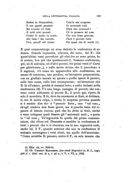 Rassegna critica della letteratura italiana