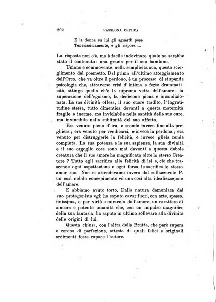 Rassegna critica della letteratura italiana