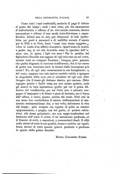 Rassegna critica della letteratura italiana