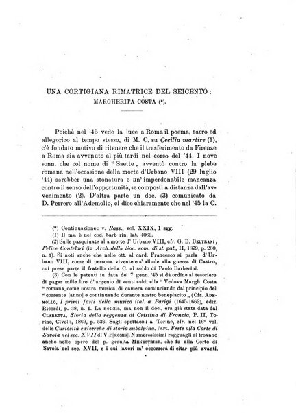 Rassegna critica della letteratura italiana