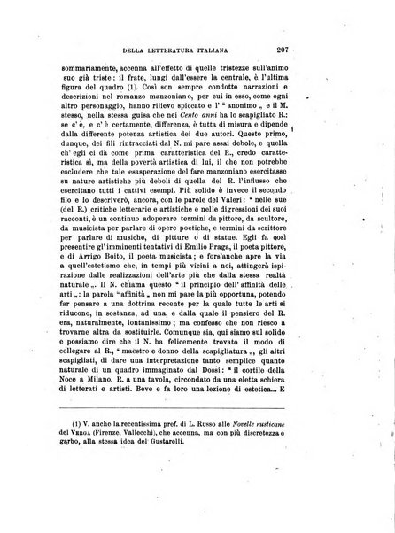 Rassegna critica della letteratura italiana