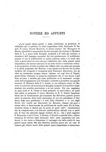 Rassegna critica della letteratura italiana