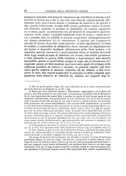 Rassegna della previdenza sociale assicurazioni e legislazione sociale, infortuni e igiene del lavoro