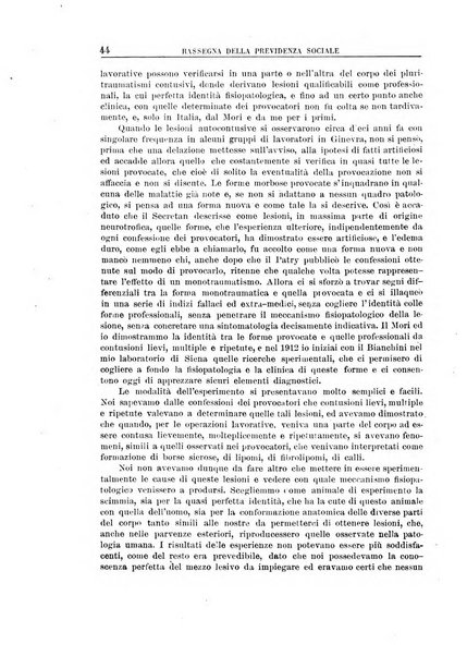 Rassegna della previdenza sociale assicurazioni e legislazione sociale, infortuni e igiene del lavoro