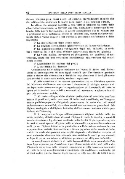 Rassegna della previdenza sociale assicurazioni e legislazione sociale, infortuni e igiene del lavoro