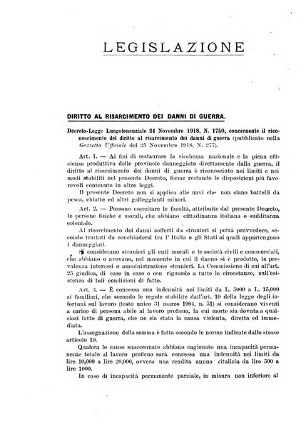 Rassegna della previdenza sociale assicurazioni e legislazione sociale, infortuni e igiene del lavoro