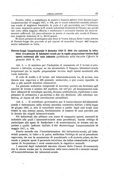 Rassegna della previdenza sociale assicurazioni e legislazione sociale, infortuni e igiene del lavoro