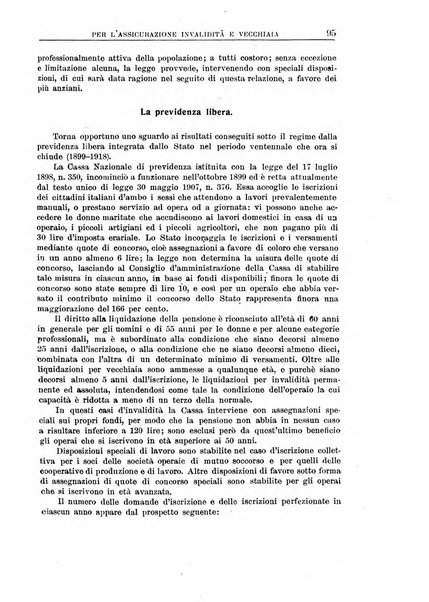 Rassegna della previdenza sociale assicurazioni e legislazione sociale, infortuni e igiene del lavoro