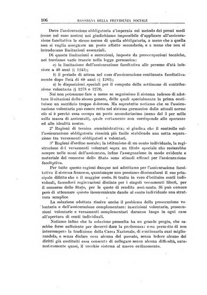 Rassegna della previdenza sociale assicurazioni e legislazione sociale, infortuni e igiene del lavoro