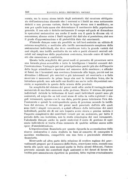 Rassegna della previdenza sociale assicurazioni e legislazione sociale, infortuni e igiene del lavoro