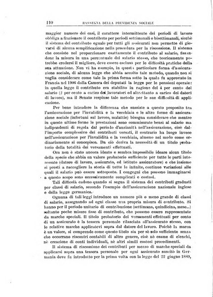 Rassegna della previdenza sociale assicurazioni e legislazione sociale, infortuni e igiene del lavoro