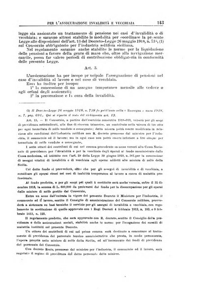 Rassegna della previdenza sociale assicurazioni e legislazione sociale, infortuni e igiene del lavoro