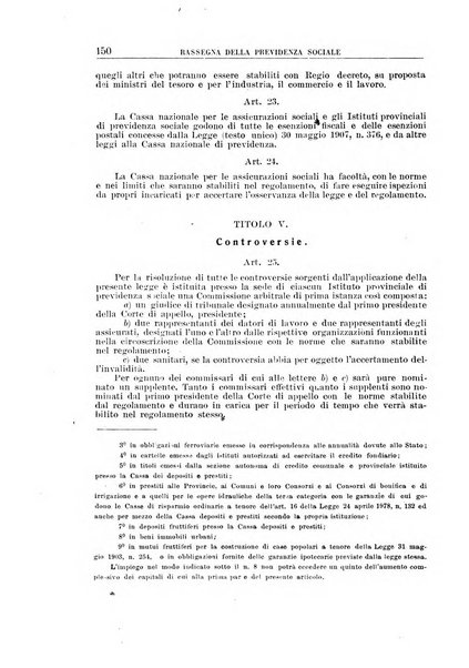 Rassegna della previdenza sociale assicurazioni e legislazione sociale, infortuni e igiene del lavoro