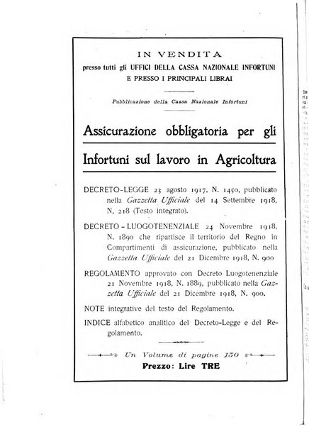 Rassegna della previdenza sociale assicurazioni e legislazione sociale, infortuni e igiene del lavoro