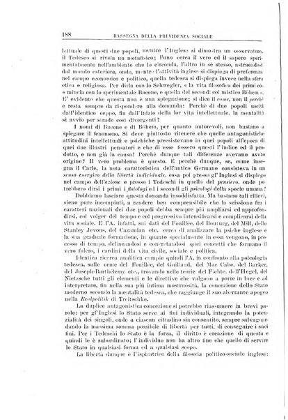 Rassegna della previdenza sociale assicurazioni e legislazione sociale, infortuni e igiene del lavoro