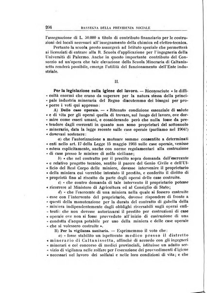 Rassegna della previdenza sociale assicurazioni e legislazione sociale, infortuni e igiene del lavoro