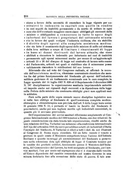 Rassegna della previdenza sociale assicurazioni e legislazione sociale, infortuni e igiene del lavoro