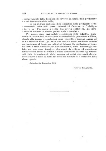 Rassegna della previdenza sociale assicurazioni e legislazione sociale, infortuni e igiene del lavoro