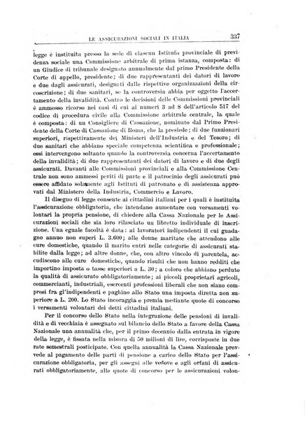 Rassegna della previdenza sociale assicurazioni e legislazione sociale, infortuni e igiene del lavoro