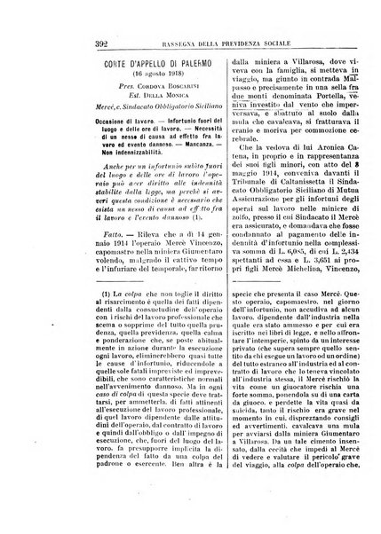 Rassegna della previdenza sociale assicurazioni e legislazione sociale, infortuni e igiene del lavoro