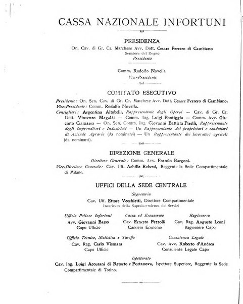 Rassegna della previdenza sociale assicurazioni e legislazione sociale, infortuni e igiene del lavoro