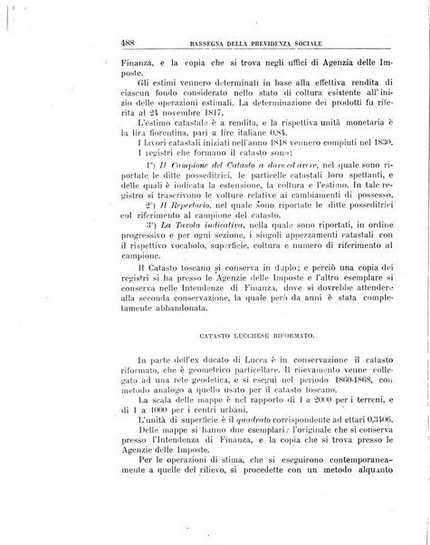 Rassegna della previdenza sociale assicurazioni e legislazione sociale, infortuni e igiene del lavoro