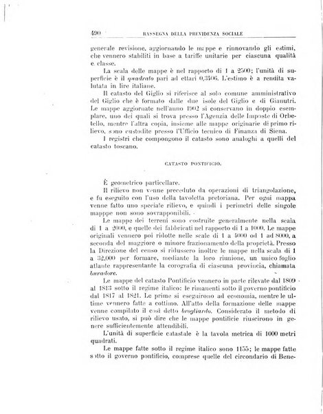 Rassegna della previdenza sociale assicurazioni e legislazione sociale, infortuni e igiene del lavoro