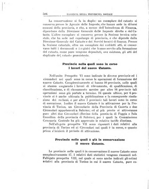 Rassegna della previdenza sociale assicurazioni e legislazione sociale, infortuni e igiene del lavoro