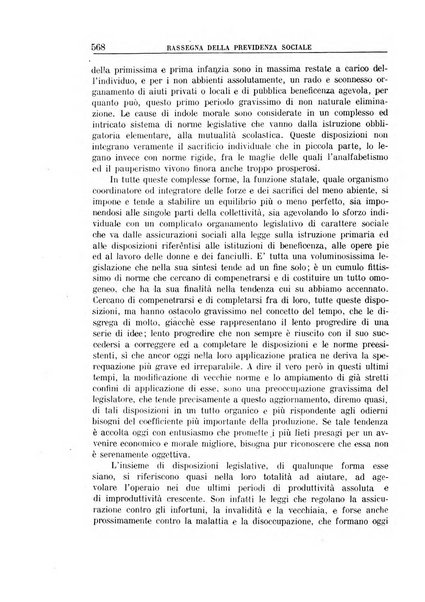 Rassegna della previdenza sociale assicurazioni e legislazione sociale, infortuni e igiene del lavoro