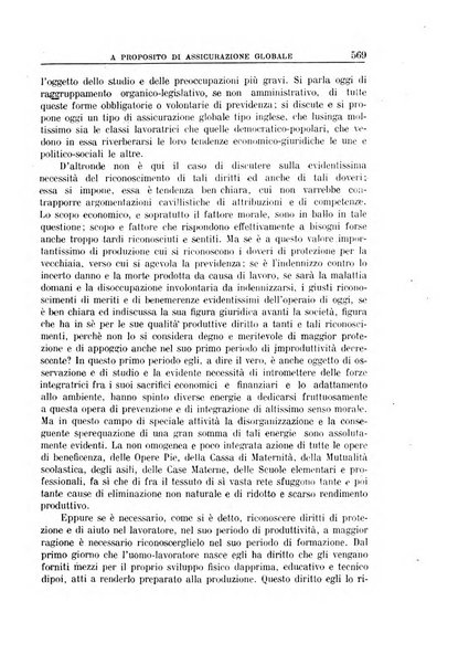 Rassegna della previdenza sociale assicurazioni e legislazione sociale, infortuni e igiene del lavoro