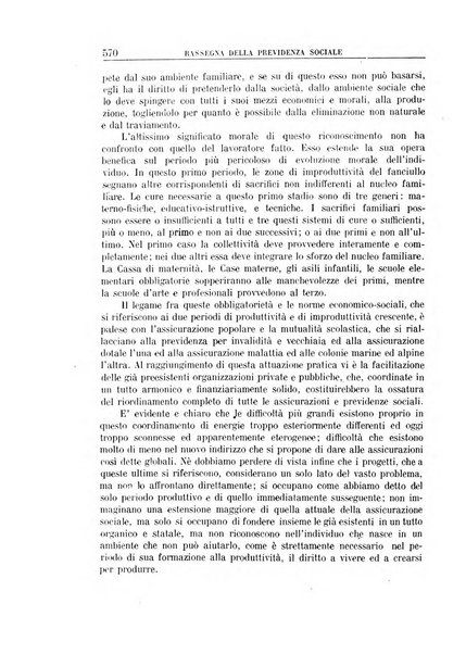 Rassegna della previdenza sociale assicurazioni e legislazione sociale, infortuni e igiene del lavoro