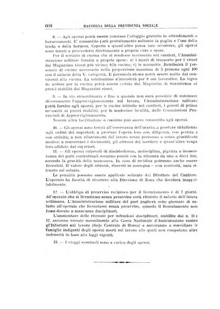 Rassegna della previdenza sociale assicurazioni e legislazione sociale, infortuni e igiene del lavoro