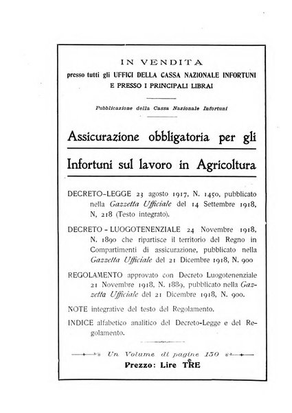 Rassegna della previdenza sociale assicurazioni e legislazione sociale, infortuni e igiene del lavoro