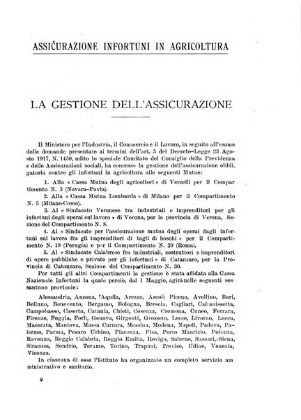 Rassegna della previdenza sociale assicurazioni e legislazione sociale, infortuni e igiene del lavoro