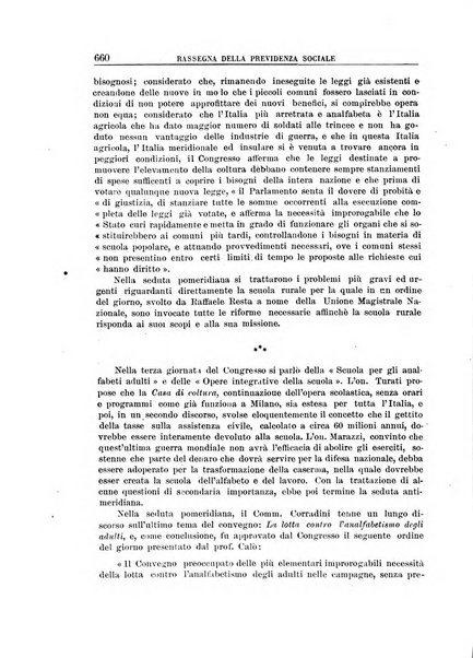 Rassegna della previdenza sociale assicurazioni e legislazione sociale, infortuni e igiene del lavoro