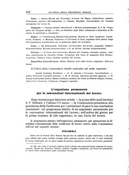 Rassegna della previdenza sociale assicurazioni e legislazione sociale, infortuni e igiene del lavoro